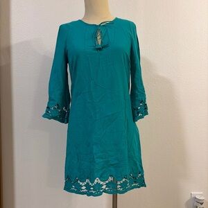 Zara Basic Turquoise Blouse